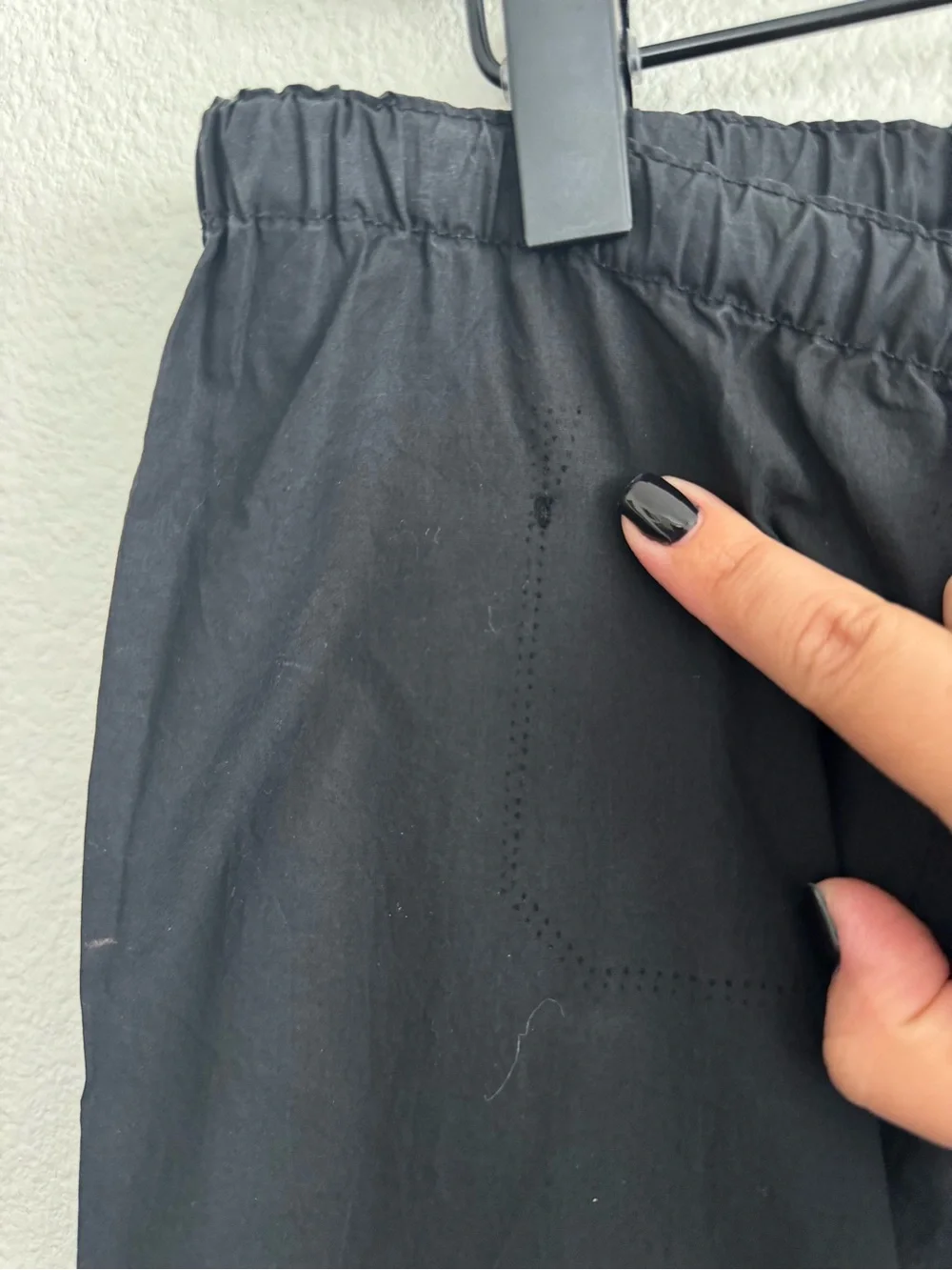 Lucky Brand Dungarees Black Drawstring Cargo Pants size Med
